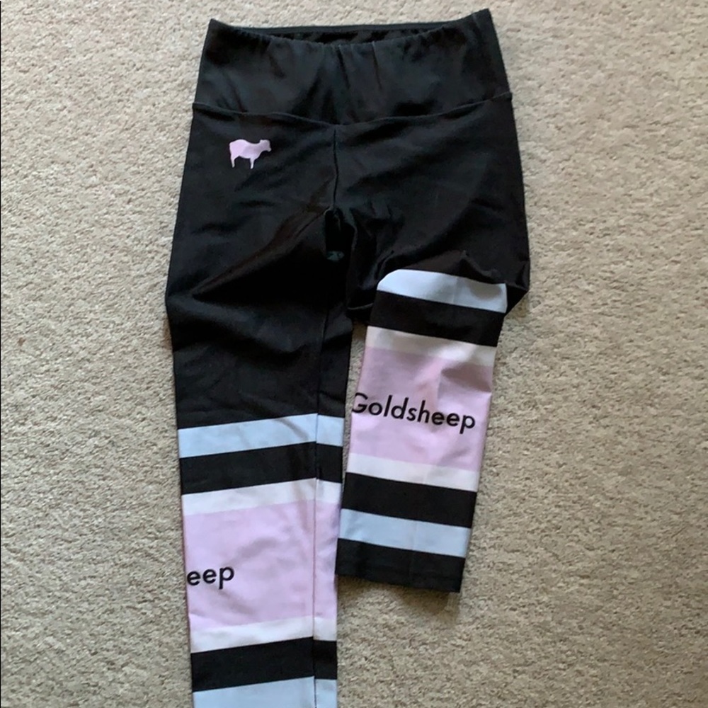 Goldsheep cropped leggings